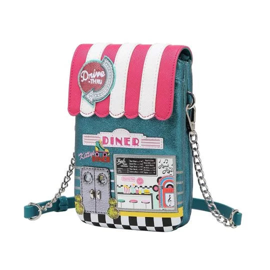 Kitty's Diner Phone Pouch