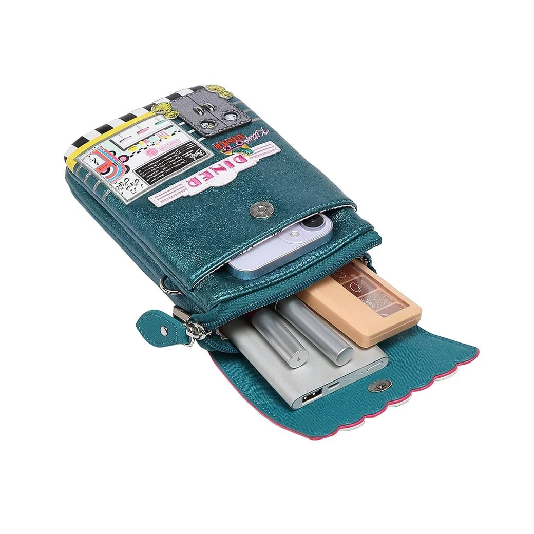 Kitty's Diner Phone Pouch