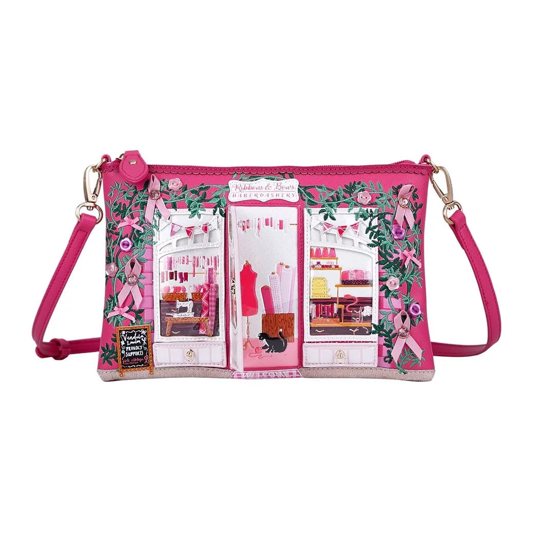 Ribbons & Bows Haberdashery Pouch Bag