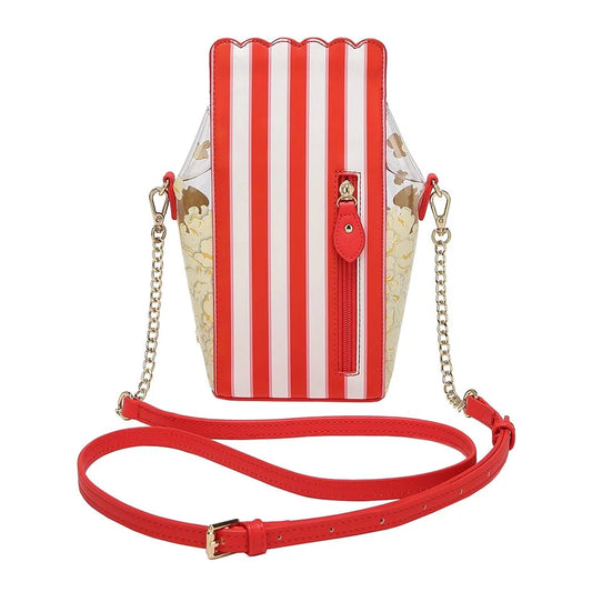 Kitty's Drive In Movie - Catablanca Popcorn Crossbody Bag