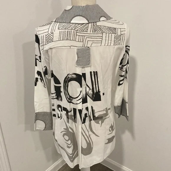 Black & White Regatta Shirt