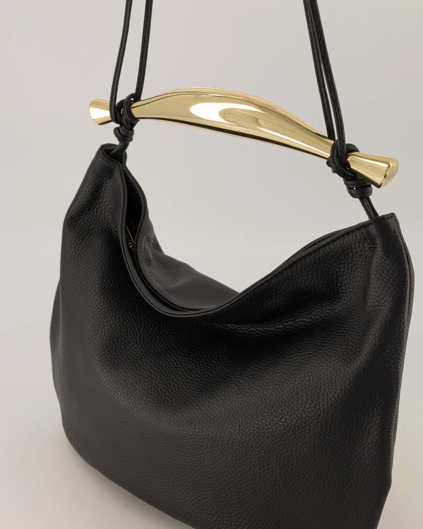 Gold Accent Handle Bag (in 3 colors)