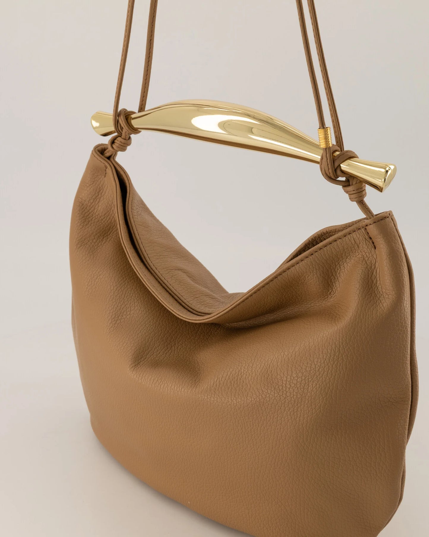 Gold Accent Handle Bag (in 3 colors)