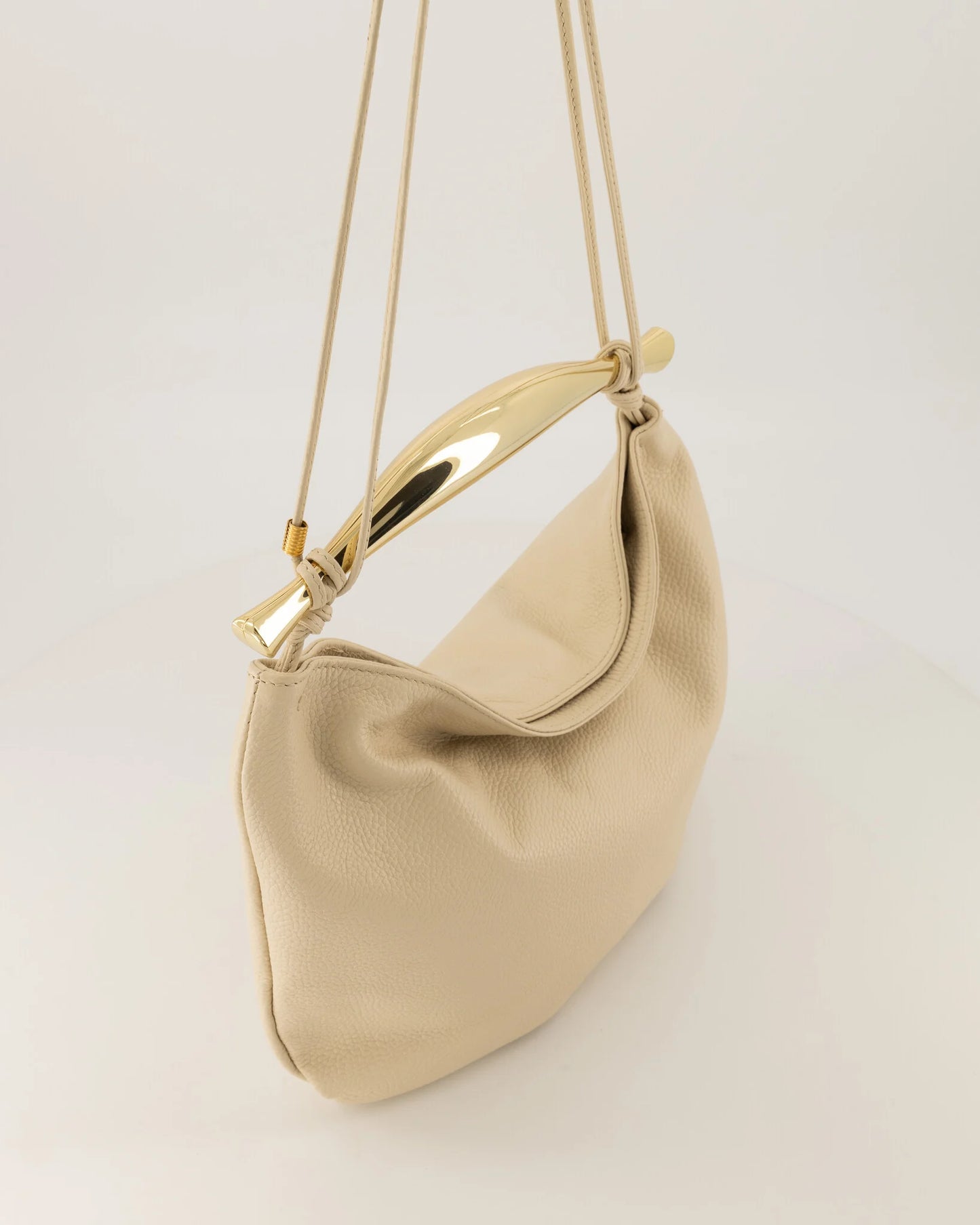 Gold Accent Handle Bag (in 3 colors)