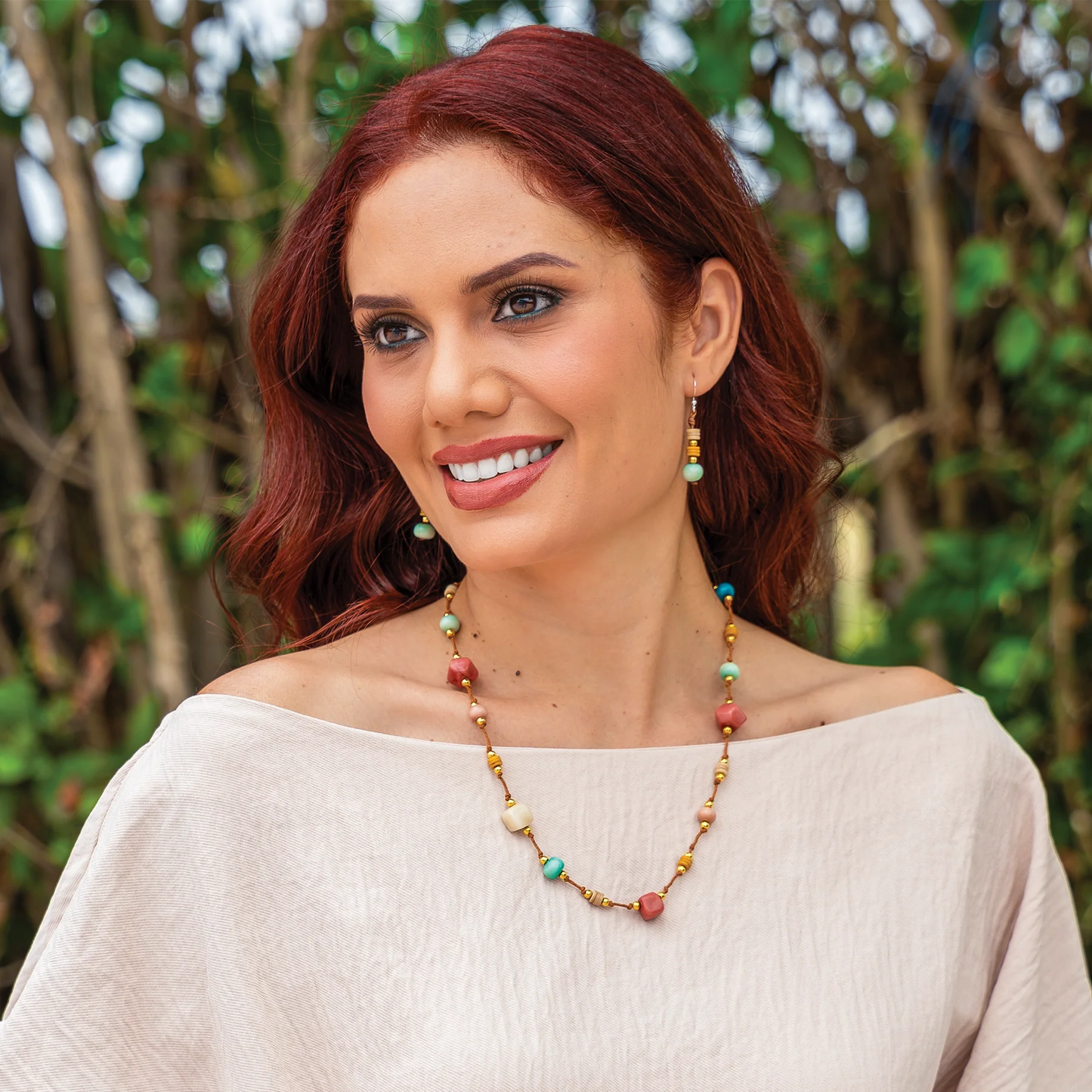 Color Stack Drop Earrings (Available in 3 colors)