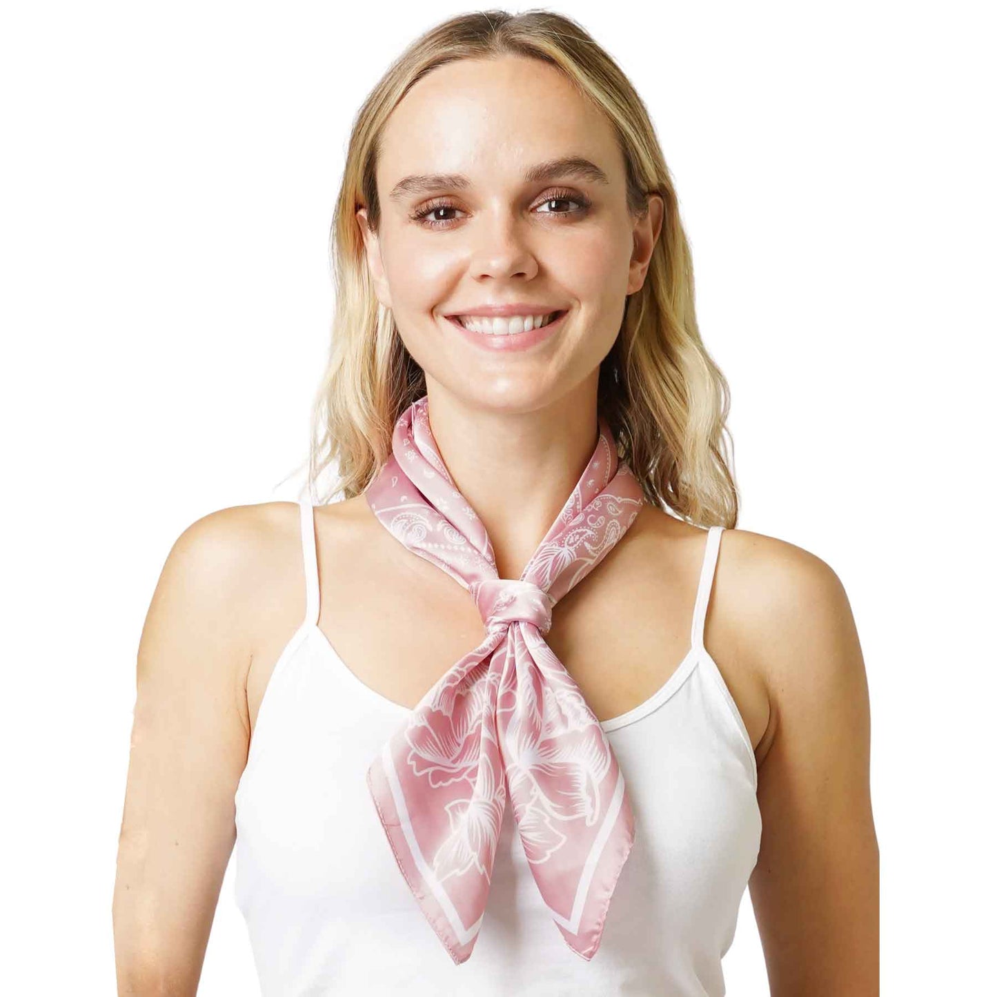 Square Satin Neck, Head and Purse Scarves