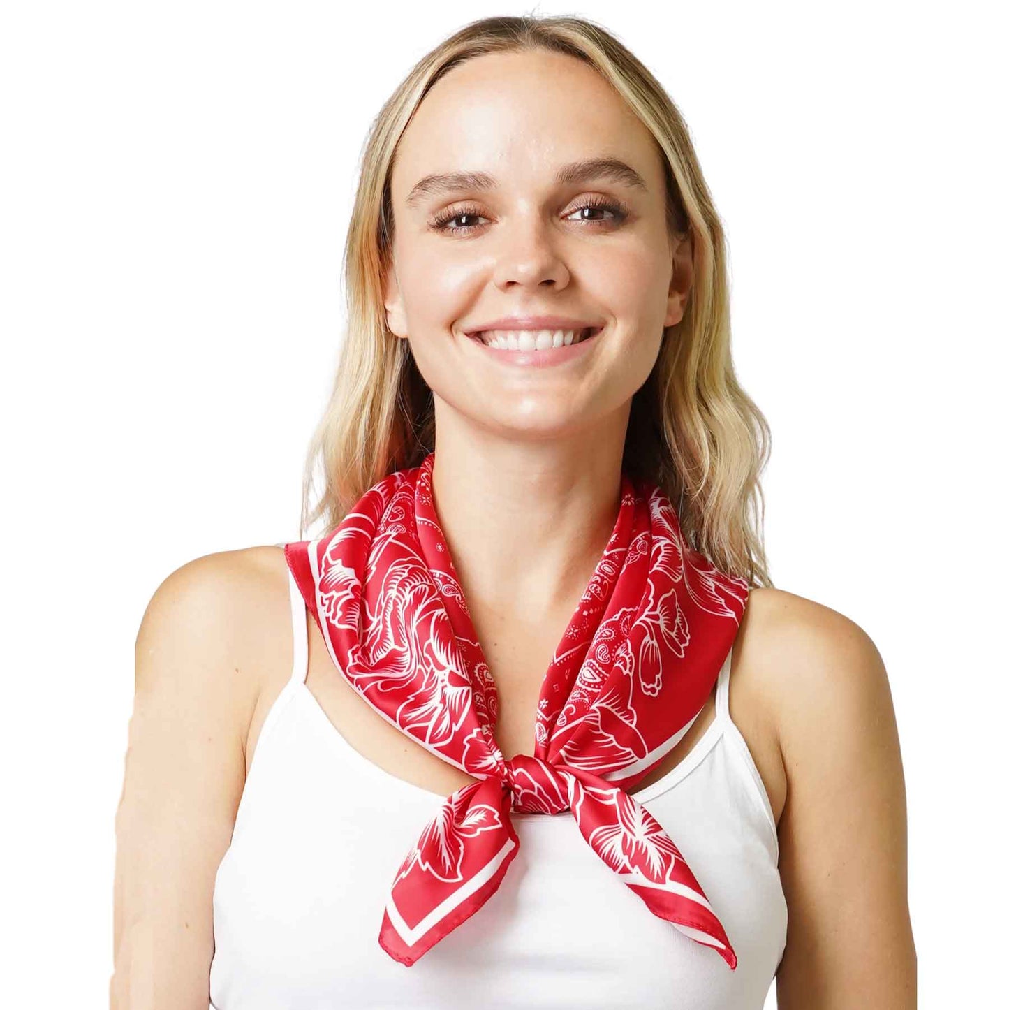 Square Satin Neck, Head and Purse Scarves