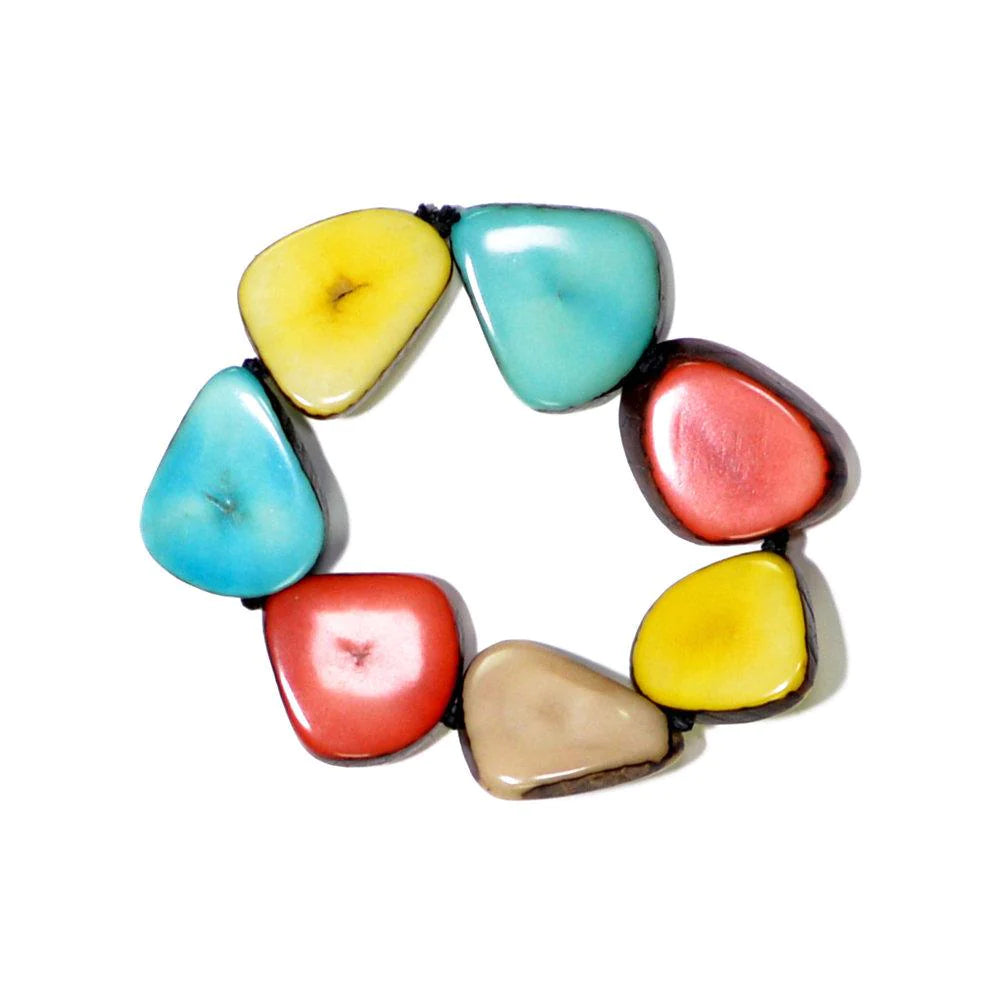 Tagua Seed Slice Bracelet