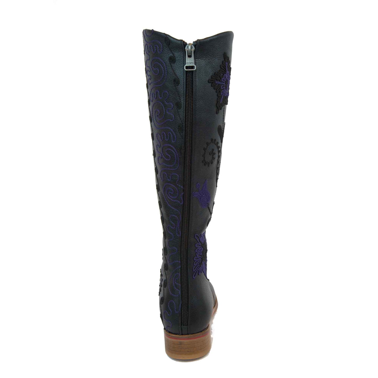 Gypsy Tall Embroidered Leather 2
