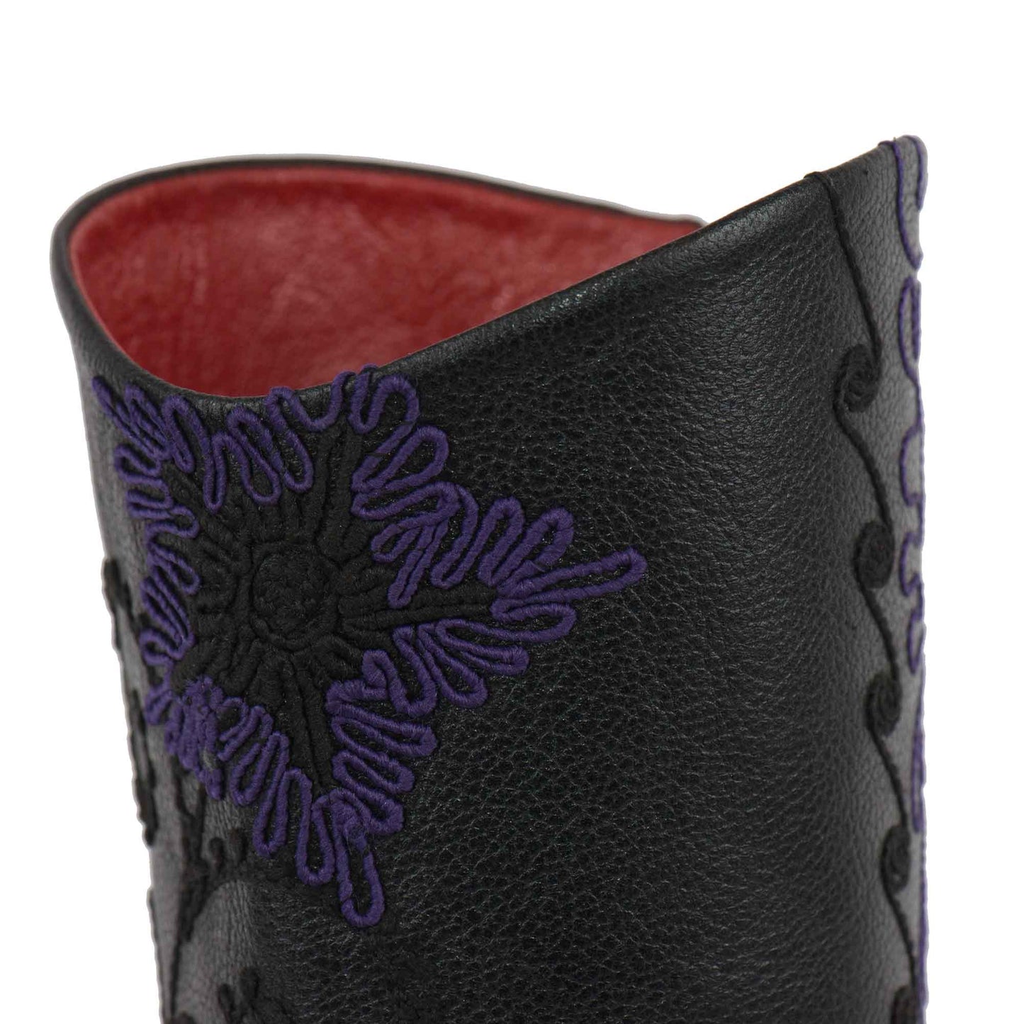 Gypsy Tall Embroidered Leather 2
