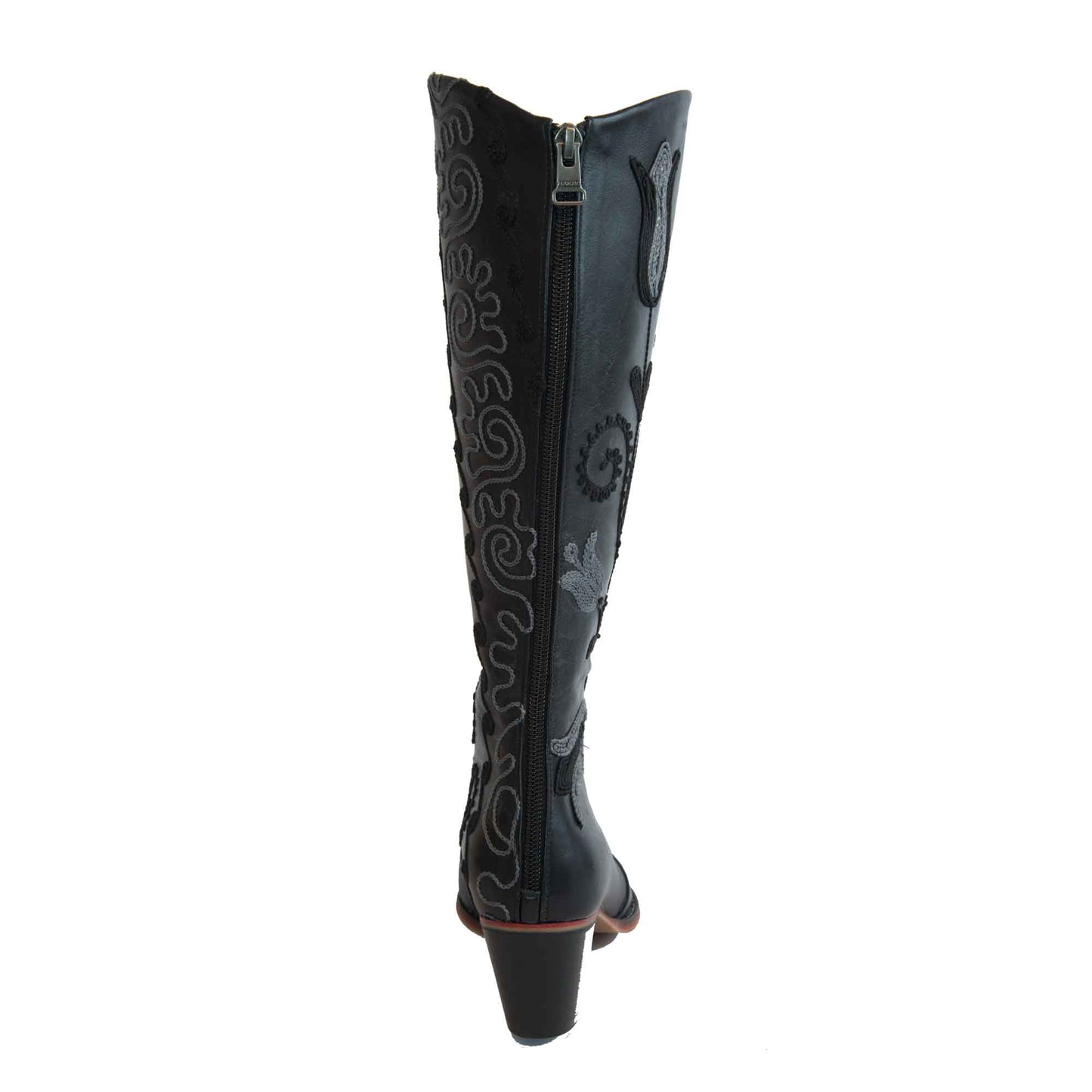 Cheyenne Tall Embroidered Leather 3