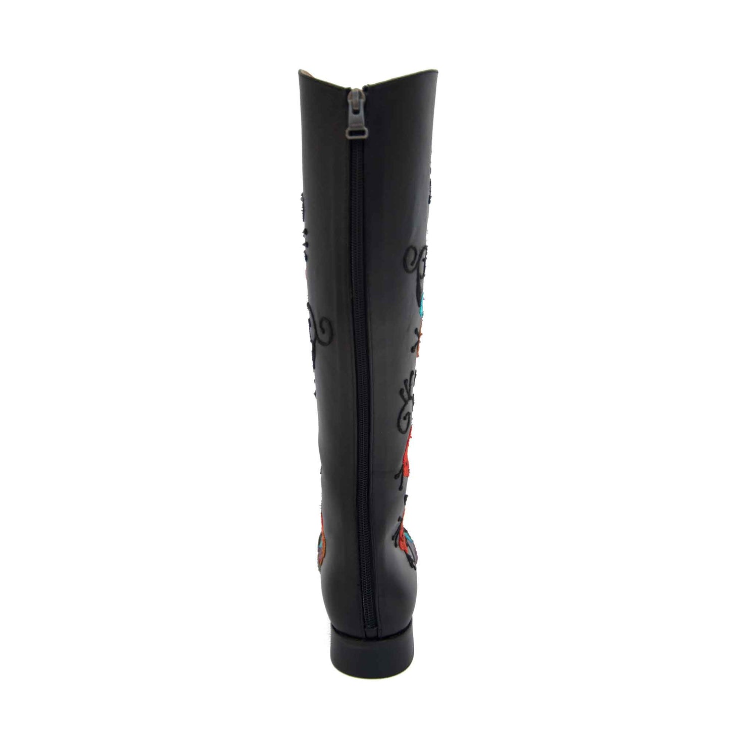 Gypsy Tall Embroidered Leather 3