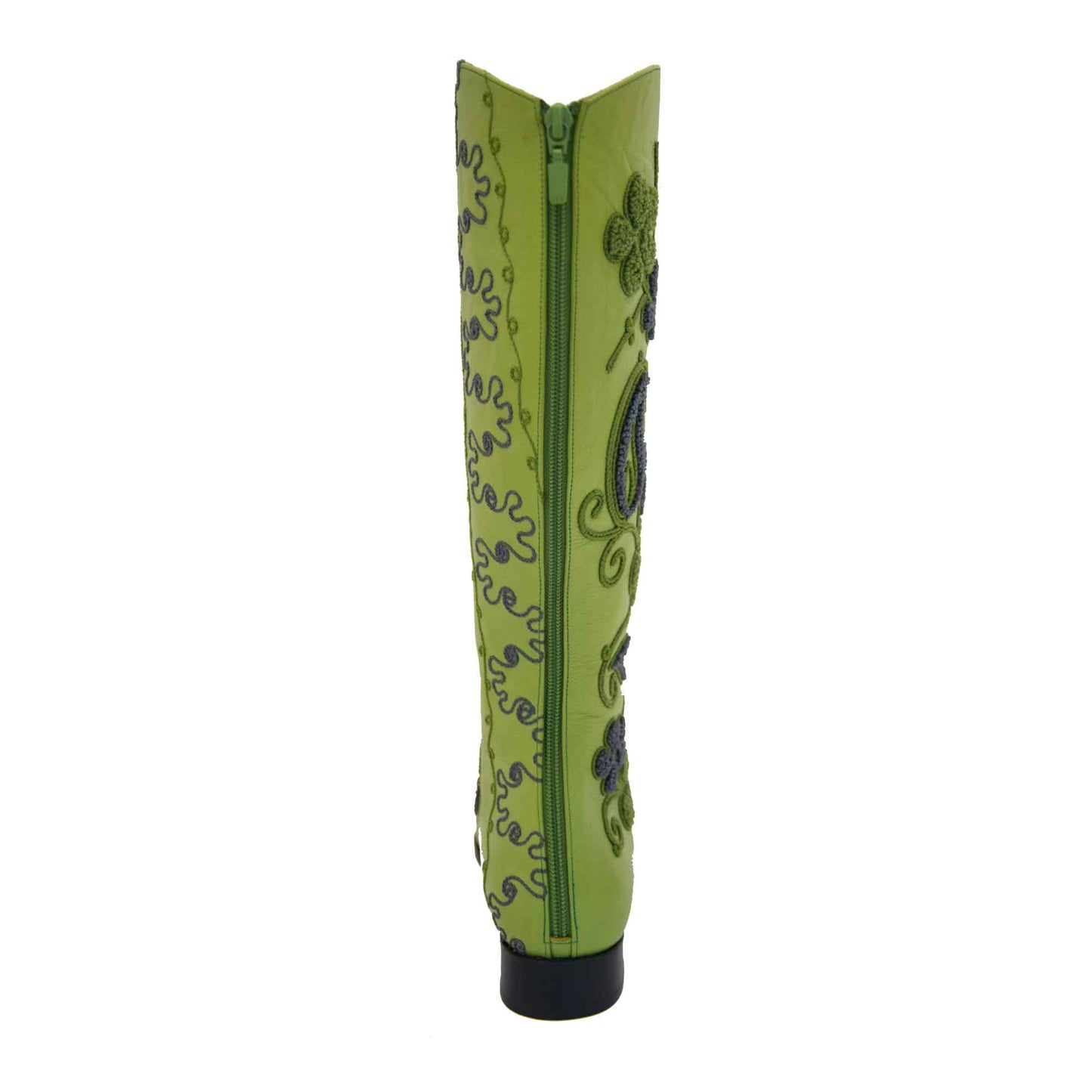 Gypsy Tall Embroidered Leather 4