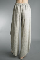 Wrap Italian Linen Pants