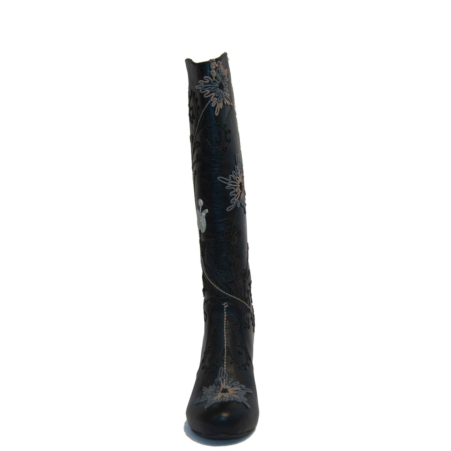 Trixi Tall Embroidered Leather 1