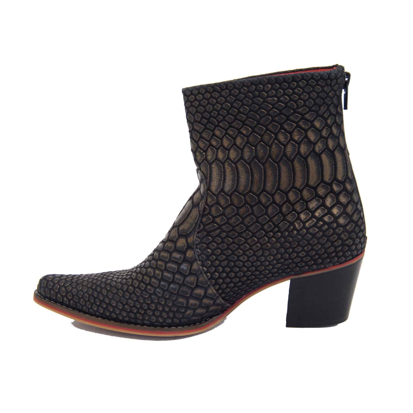 Cheyenne Short Leather Python style