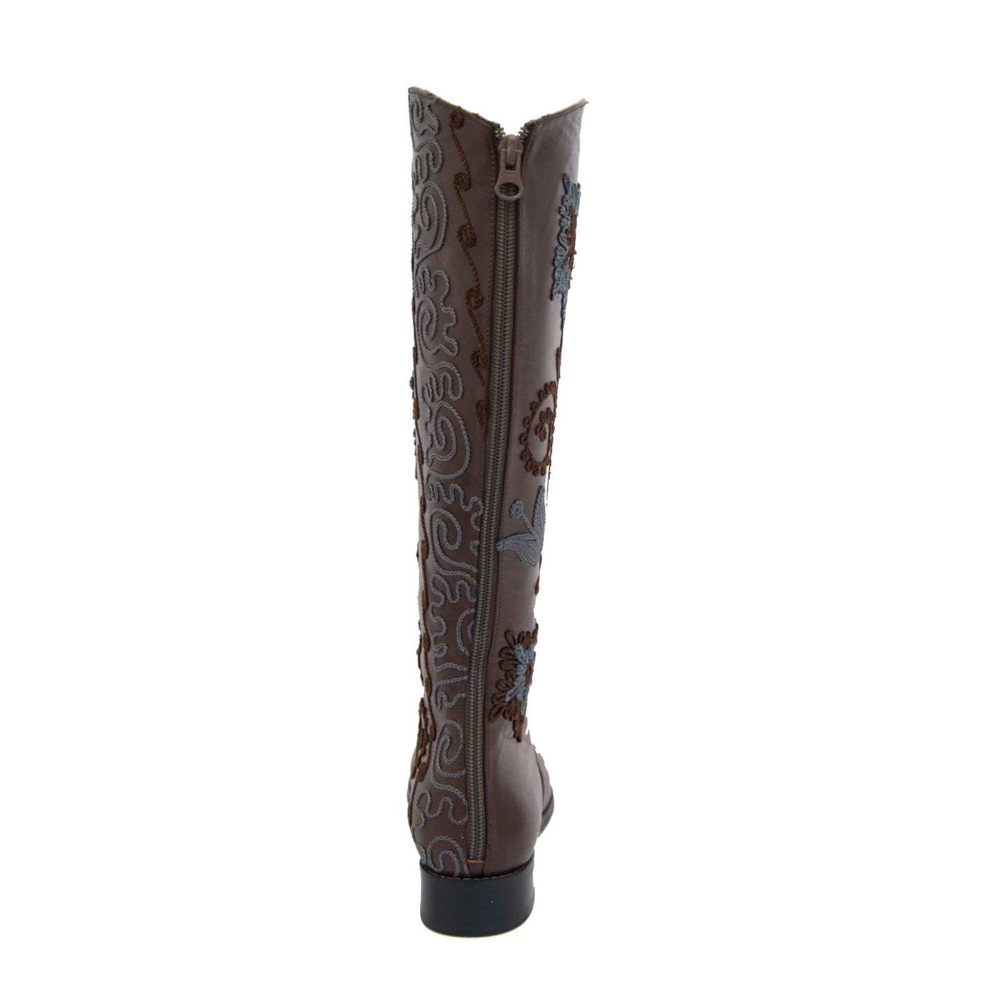 Gypsy Tall Embroidered Leather 2