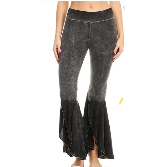 Yoga Pants with Tulip Flare Bottom
