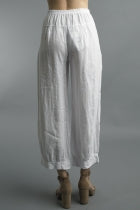 Coconut Button Linen Pants