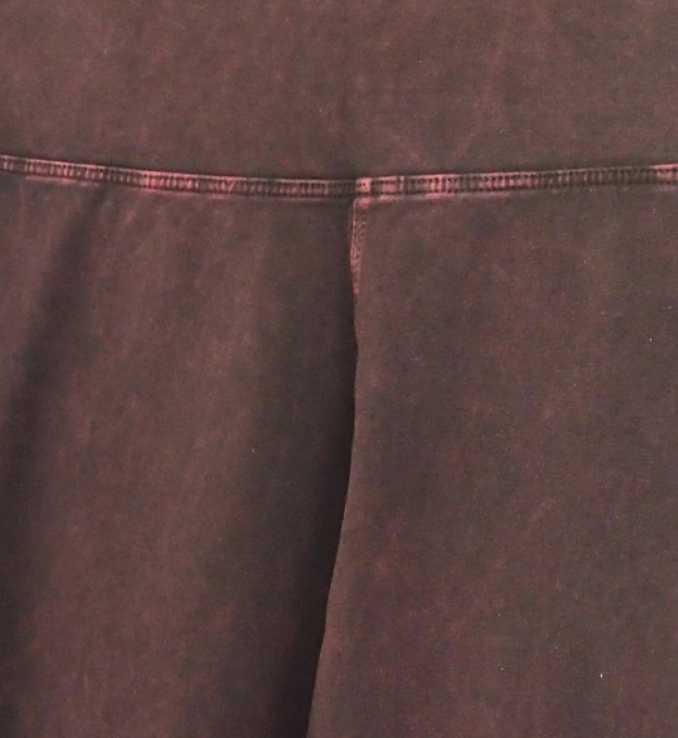 Yoga Leggins Mineral Wash Dye Pants