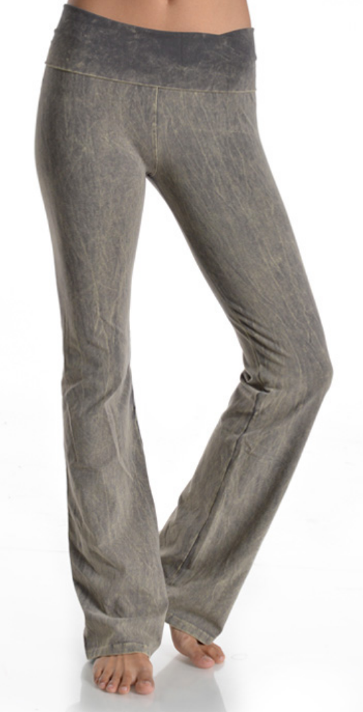 Yoga Pants with boot cut legs