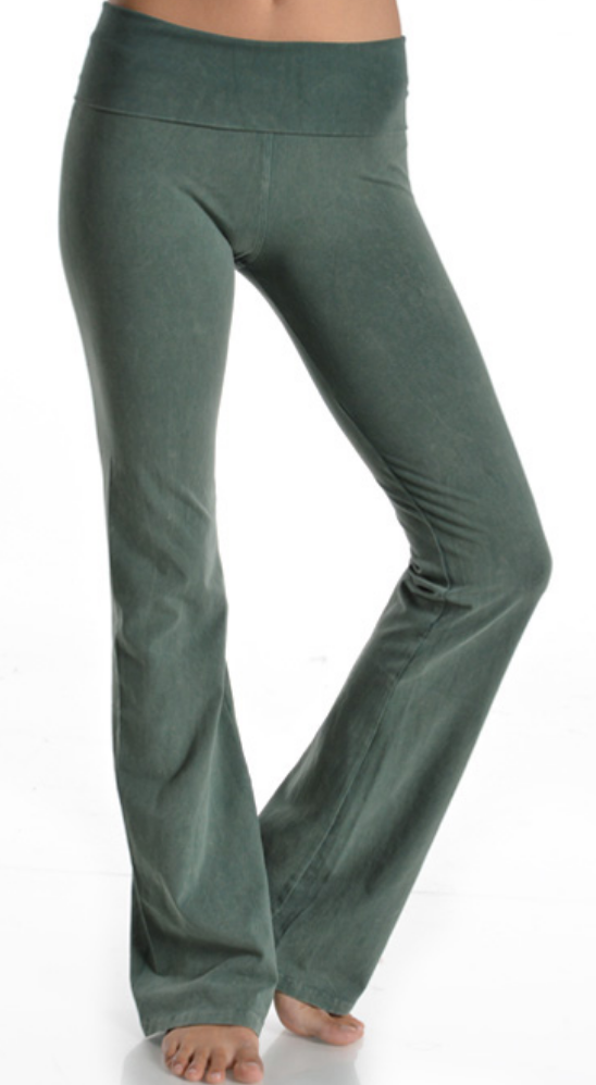 Yoga Pants with boot cut legs