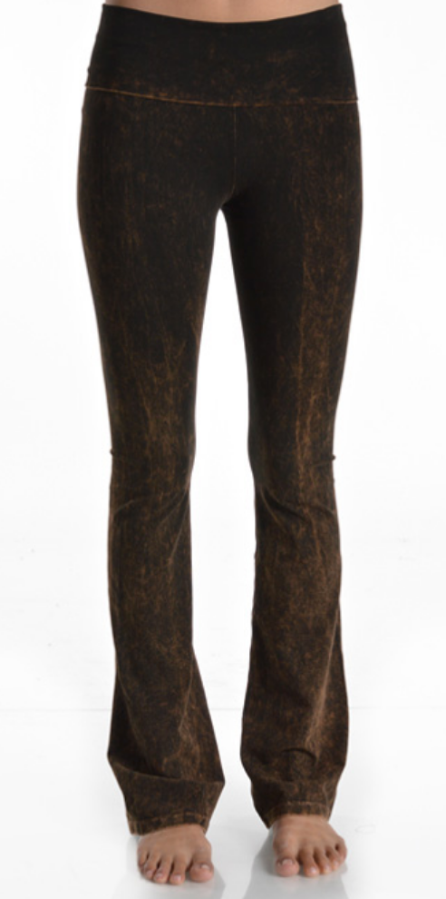 Yoga Pants with boot cut legs