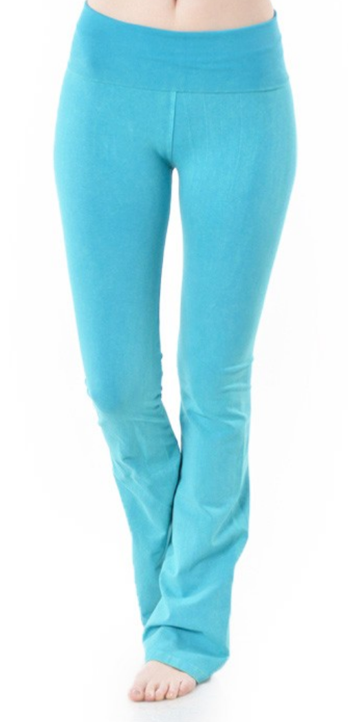 Yoga Pants with boot cut legs