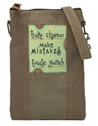 Take Chances Military Tent Crossbody Purse