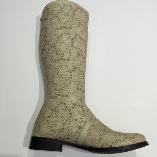 Gypsy Tall laser cut leather