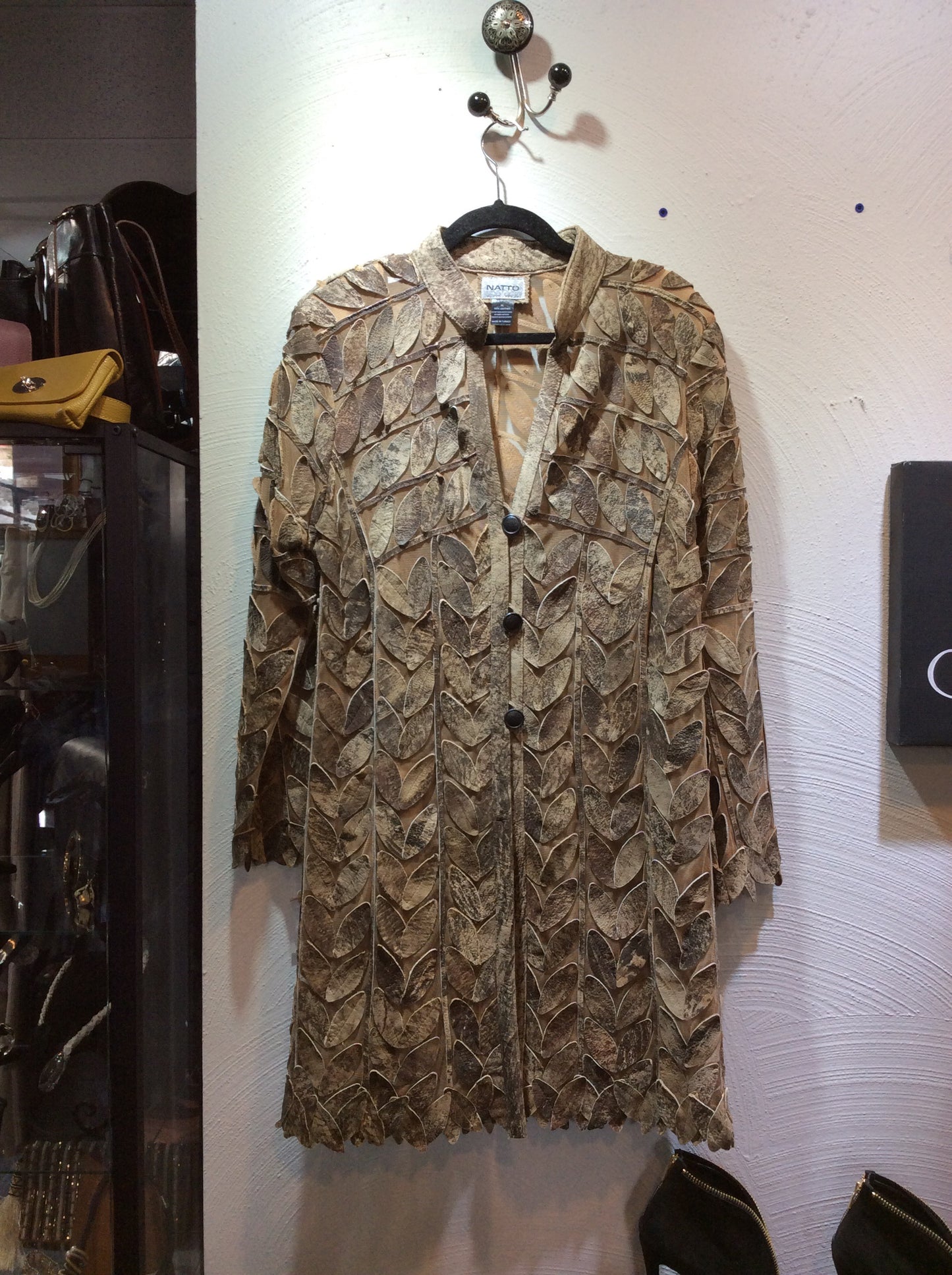 32" Laser Cut Leaf Car Coat