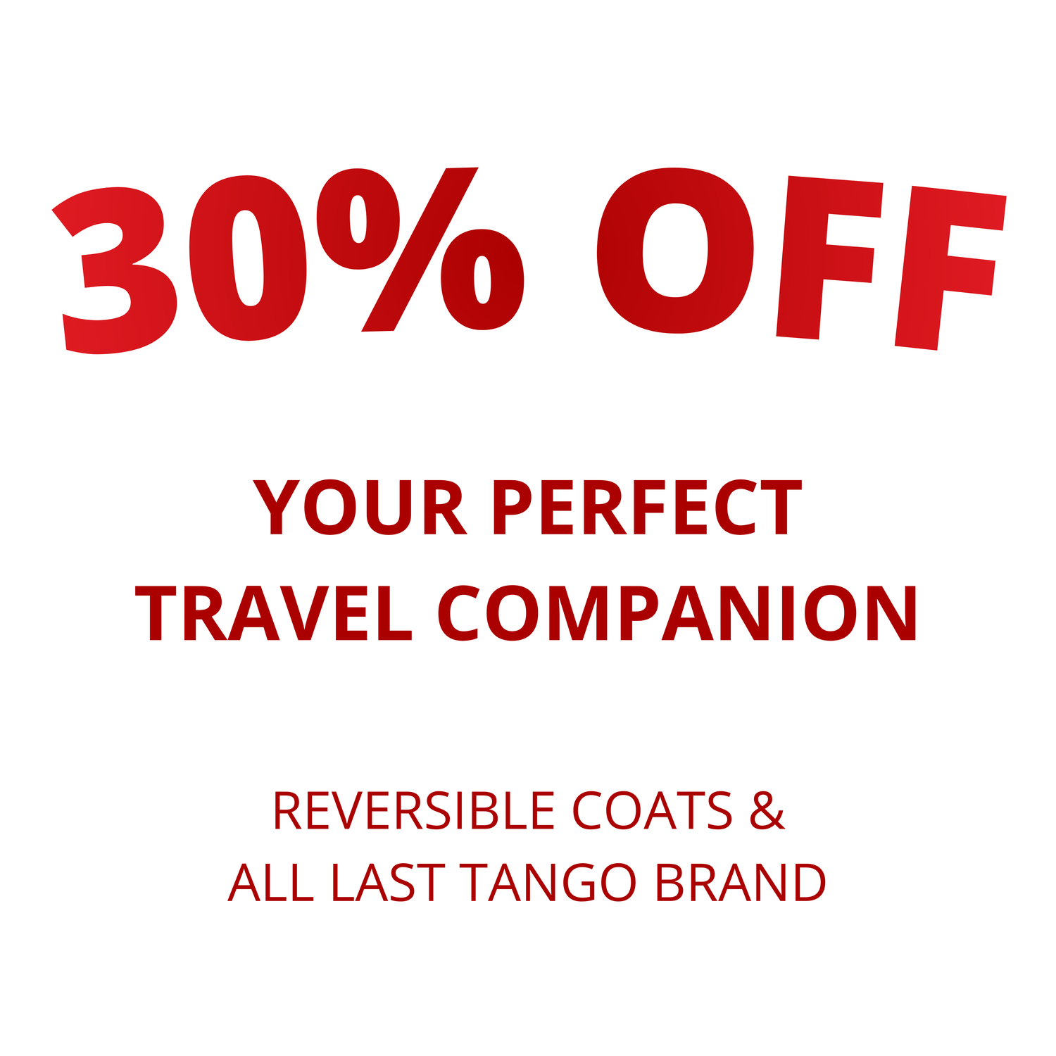 30% OFF | Your Perfect Travel Companion