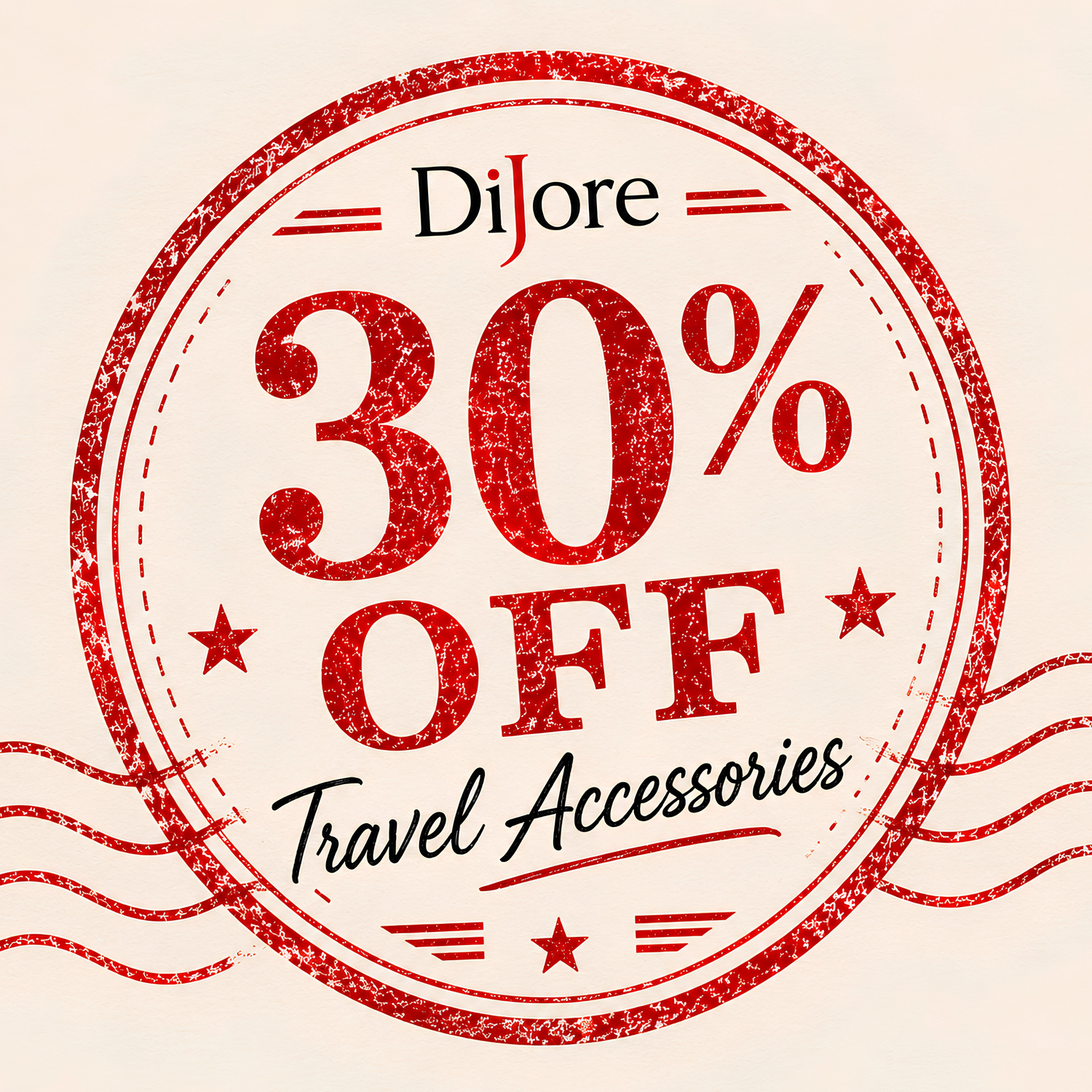 30% OFF Travel Accessories