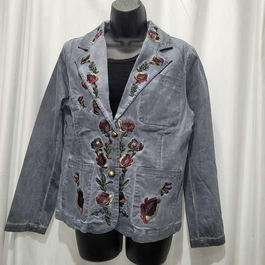 Embroidered Cotton Jacket