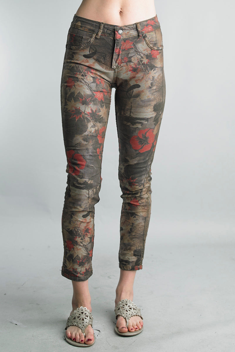 Reversible Fitted Jeans in Various Colors