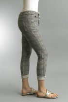 Plaid Pants With Pockets