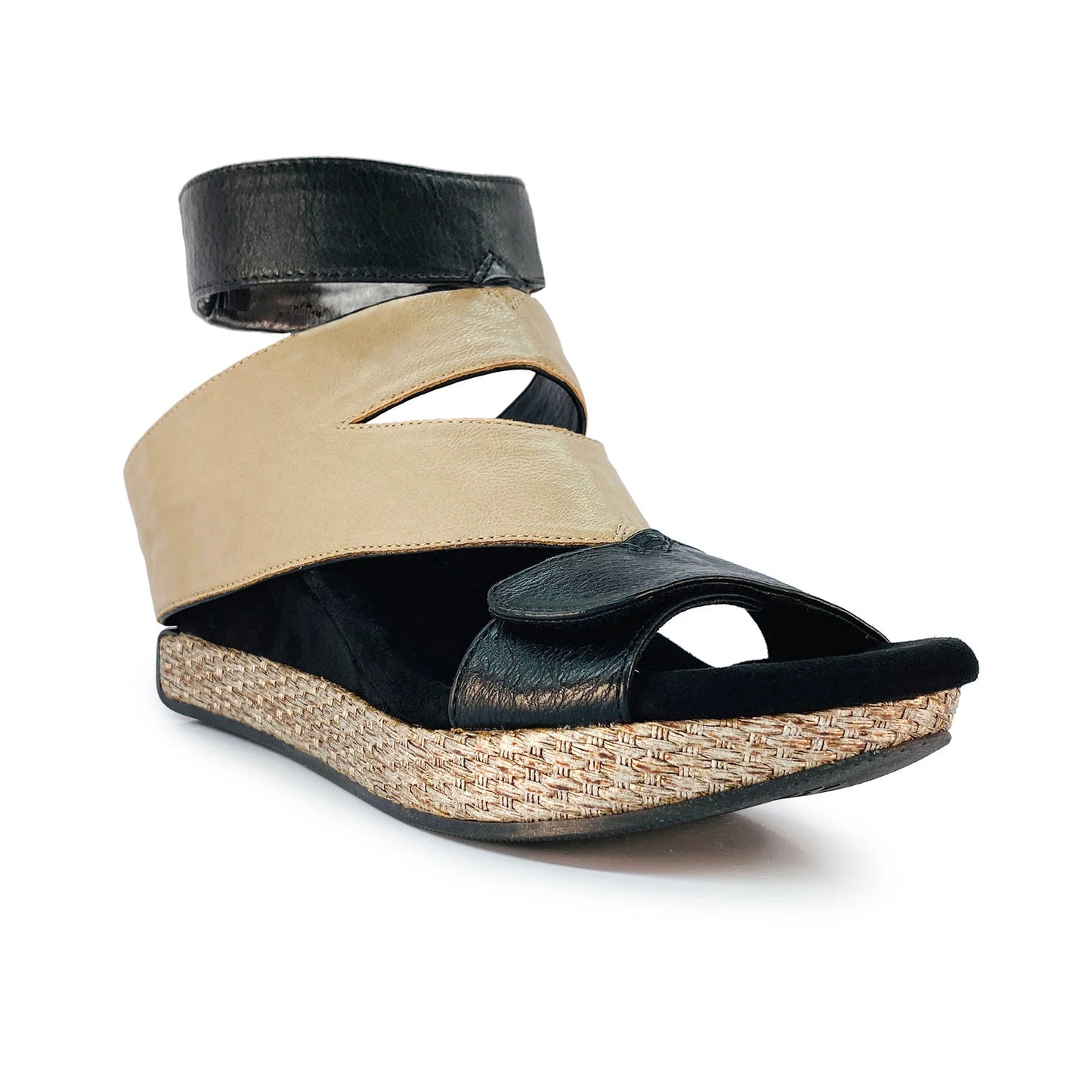 Mid-Wedge Four Way Reversible Sandals