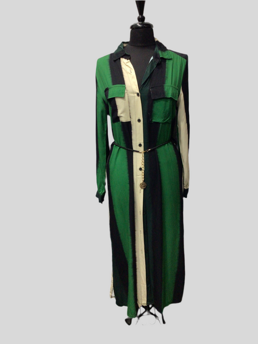 Italian Cord-Belt Dress