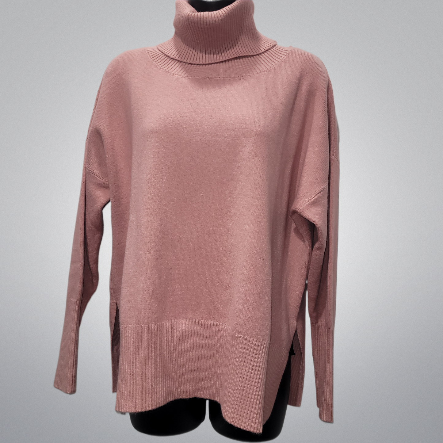 Collar Neck Solid Sweater