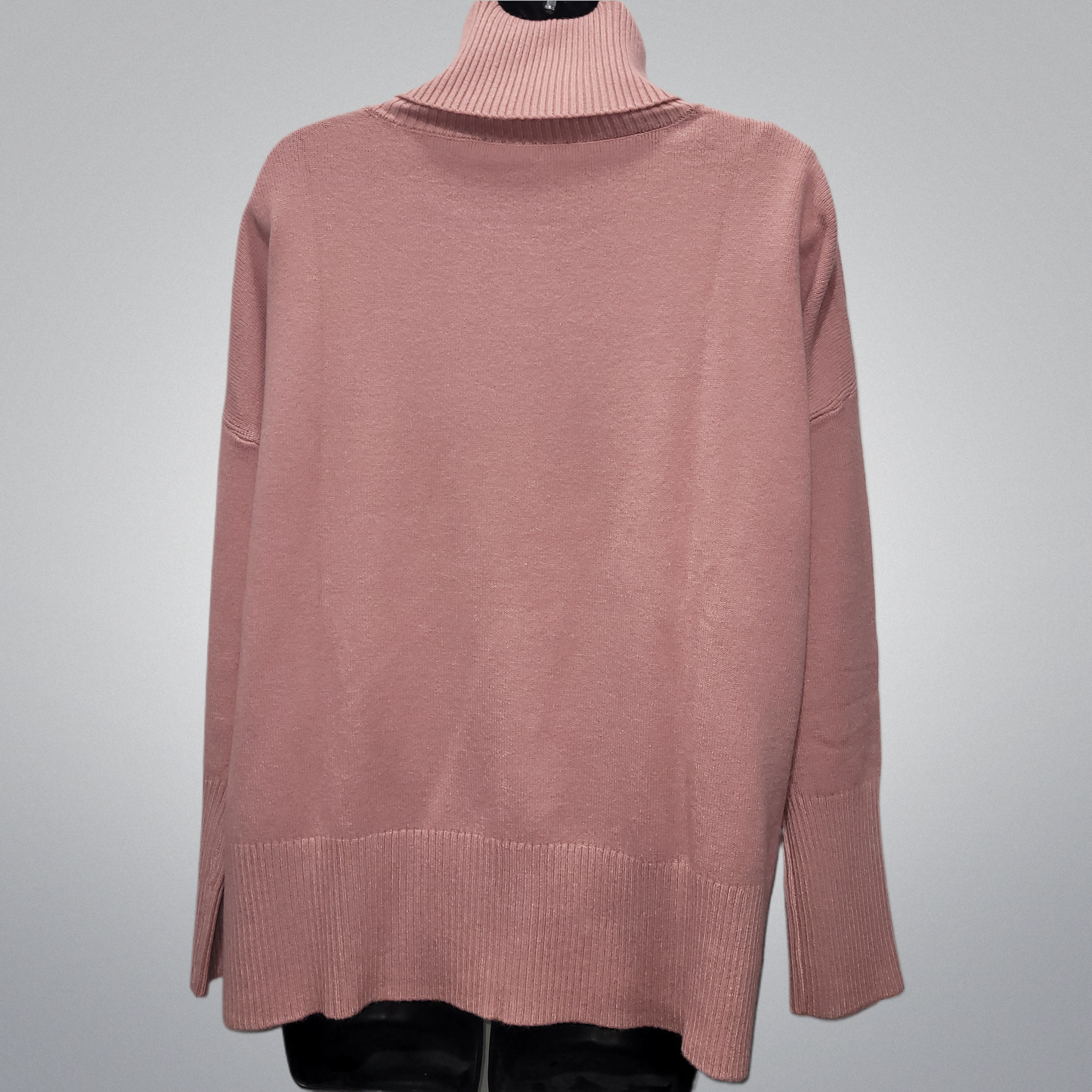 Collar Neck Solid Sweater