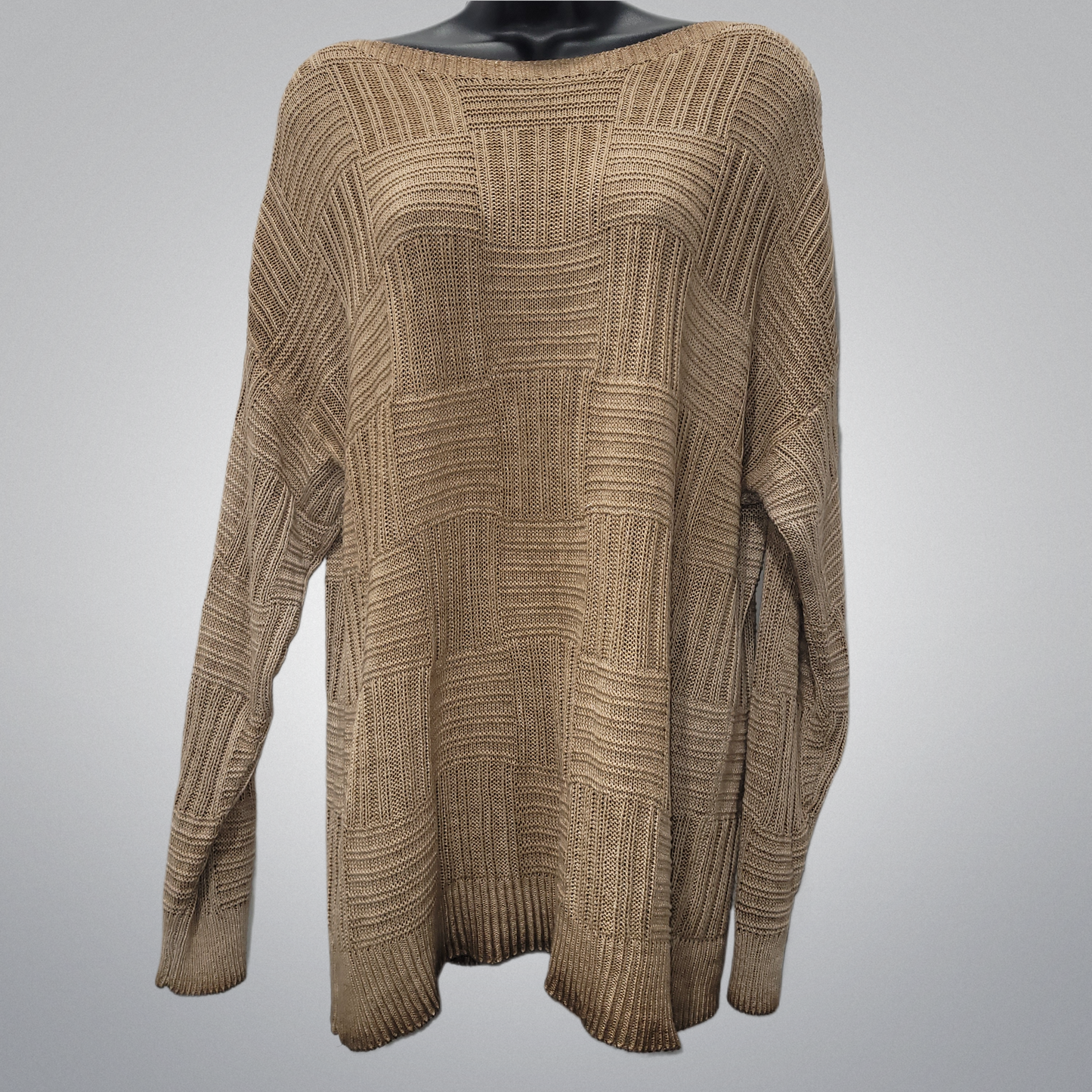Italian Blocked Knit Sweater (in 4 colors)