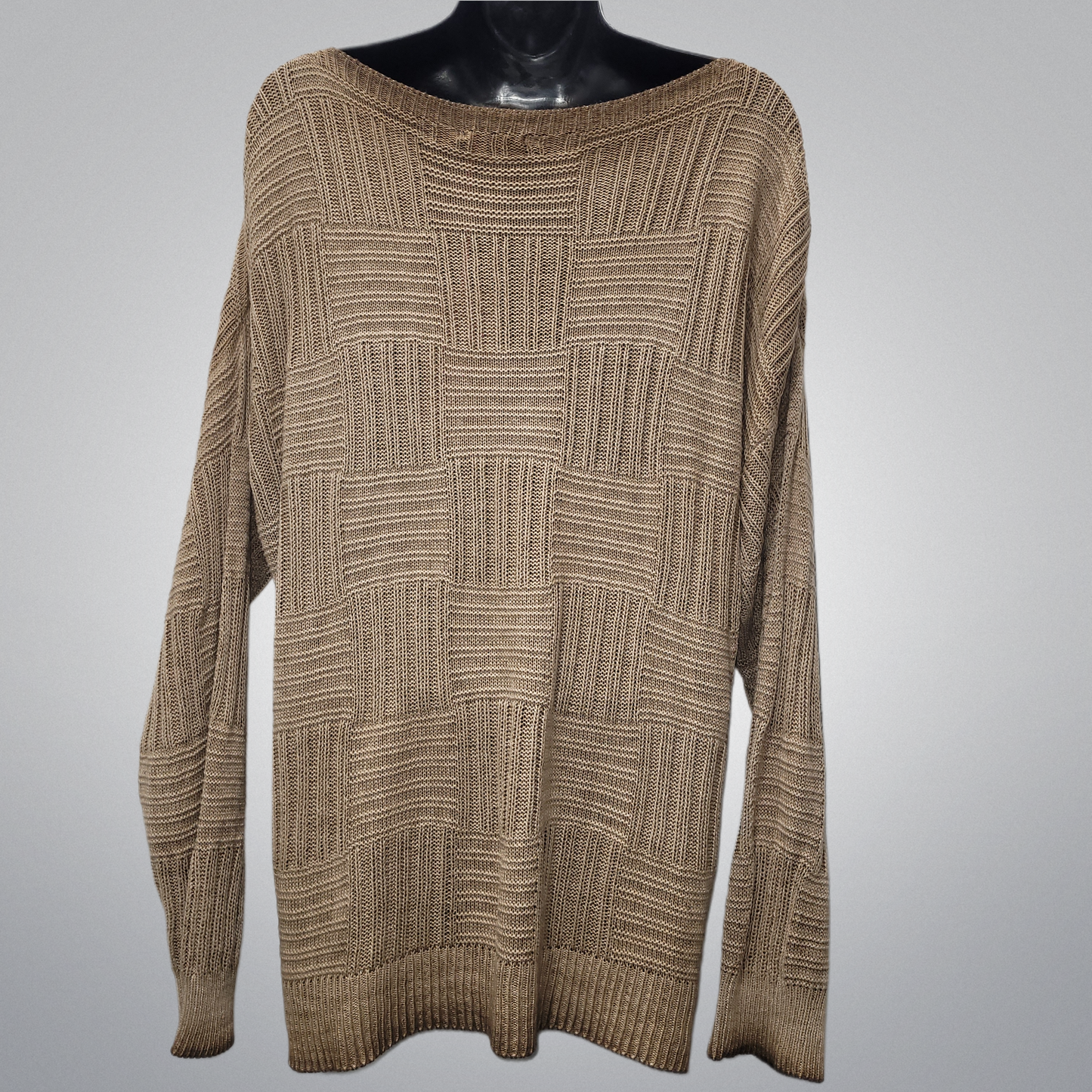 Italian Blocked Knit Sweater (in 4 colors)