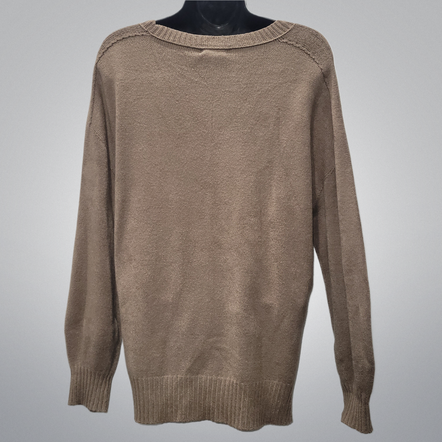 Gold, Silver, & Bling Italian V-Neck Sweaters