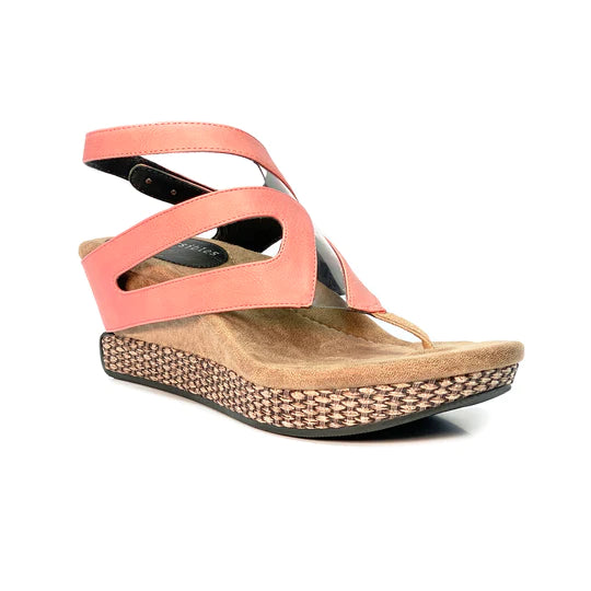 Reversible Sandals With Cut Out Design