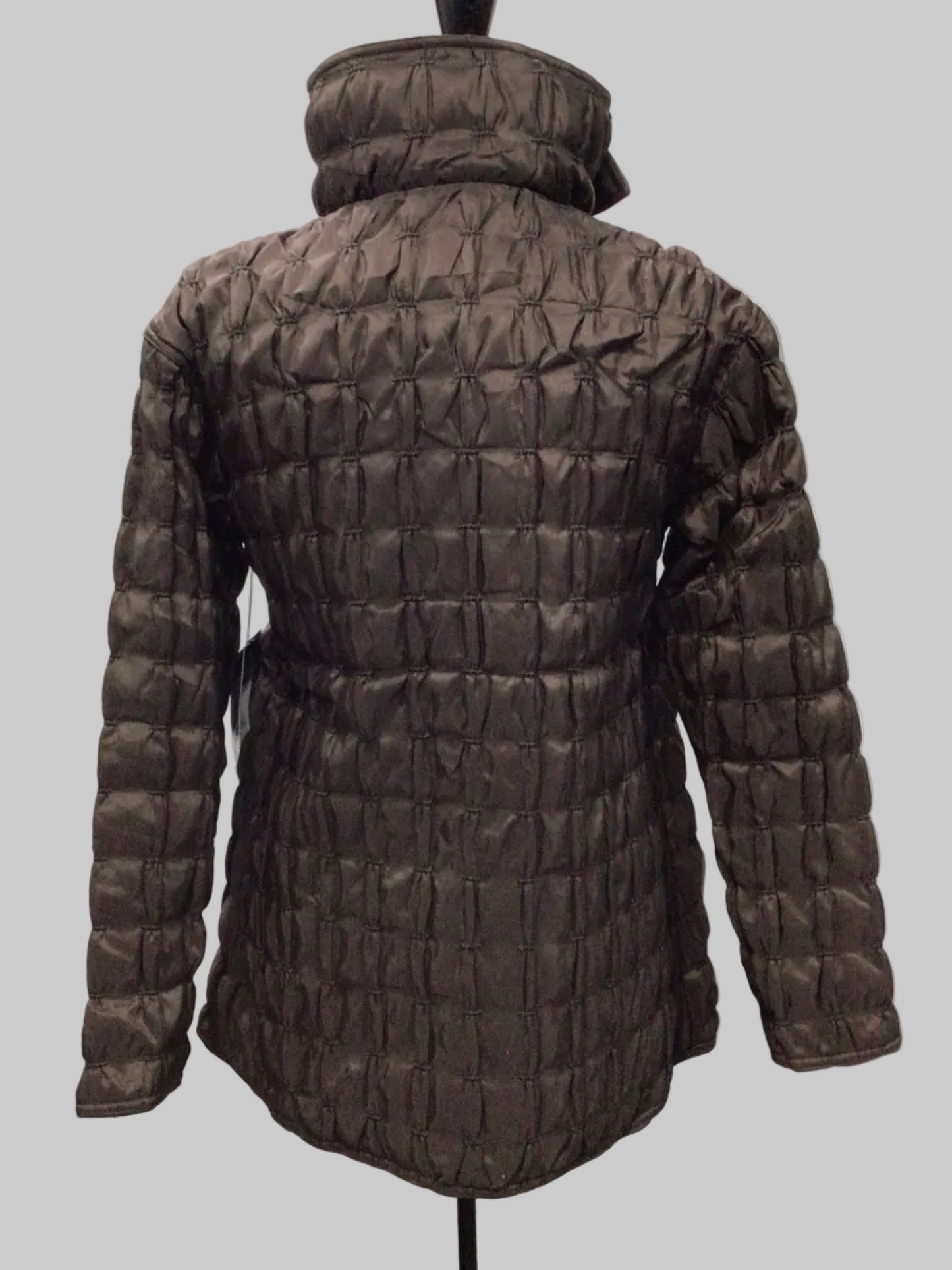 Solid & Artist Print Reversible Quilted Jacket