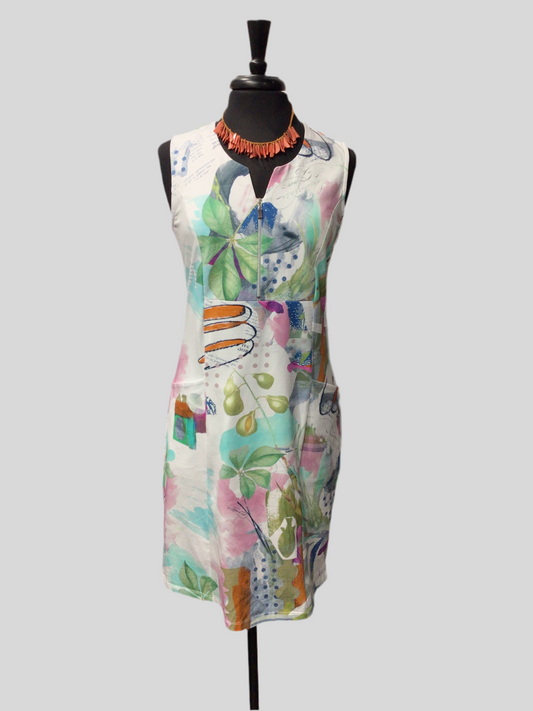 Artistic Fun Cotton Blend Dress