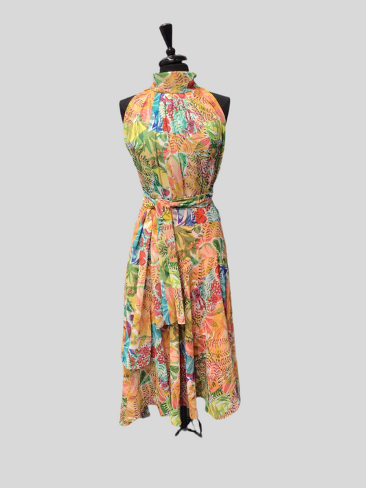 Tropical-Scene, Portuguese Dress