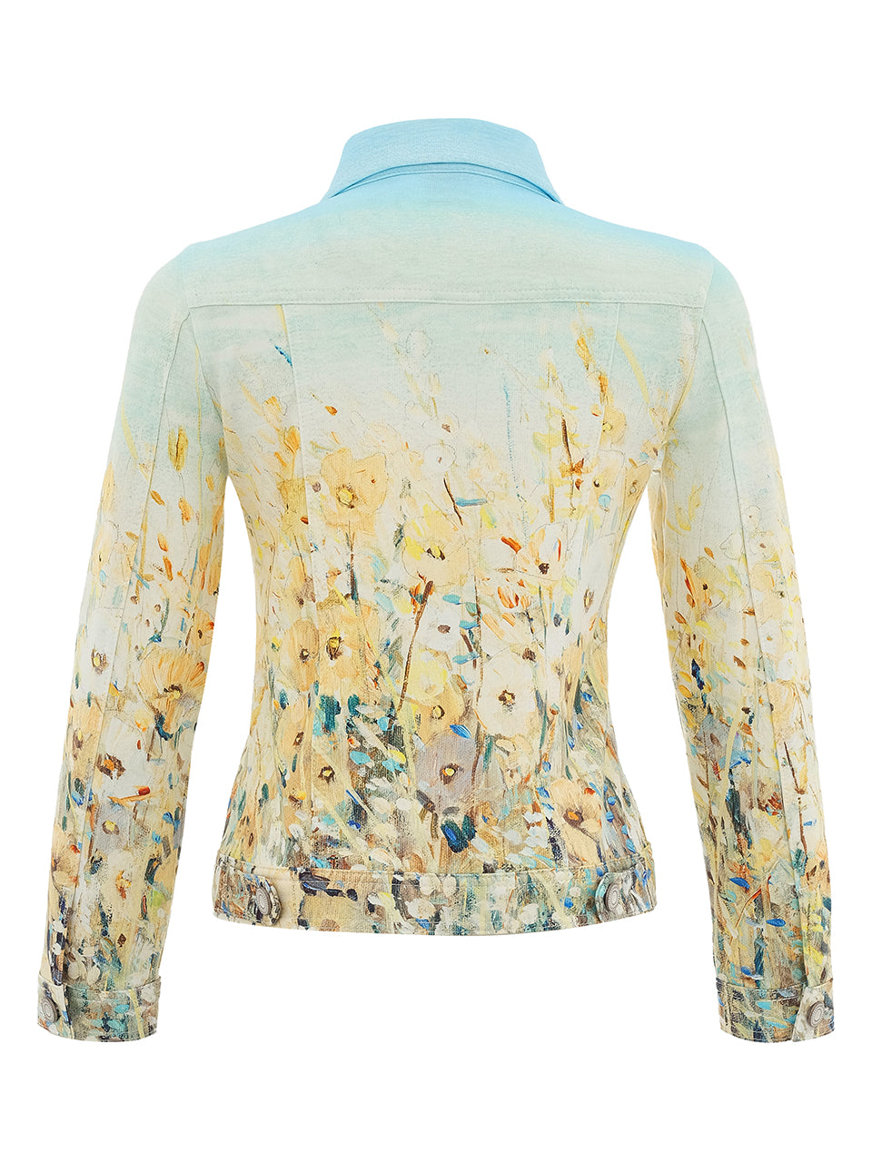 Floral Printed Button-Front Jacket