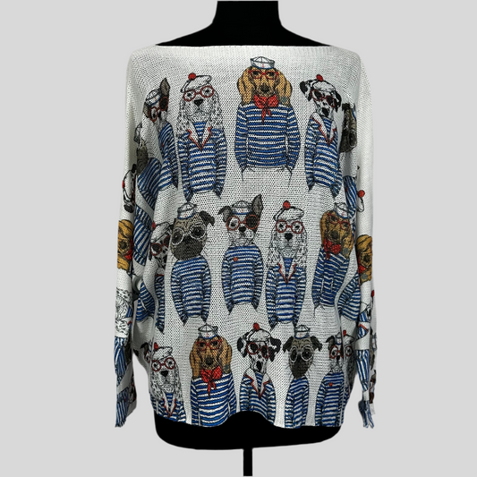 Italian "Add a Little Life" Printed Tops