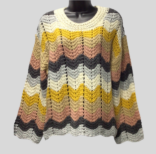 Super Soft Multicolor Knit Sweater